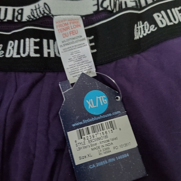 Little Blue House sz XL Boxers Purple Color - Picture 4 of 7